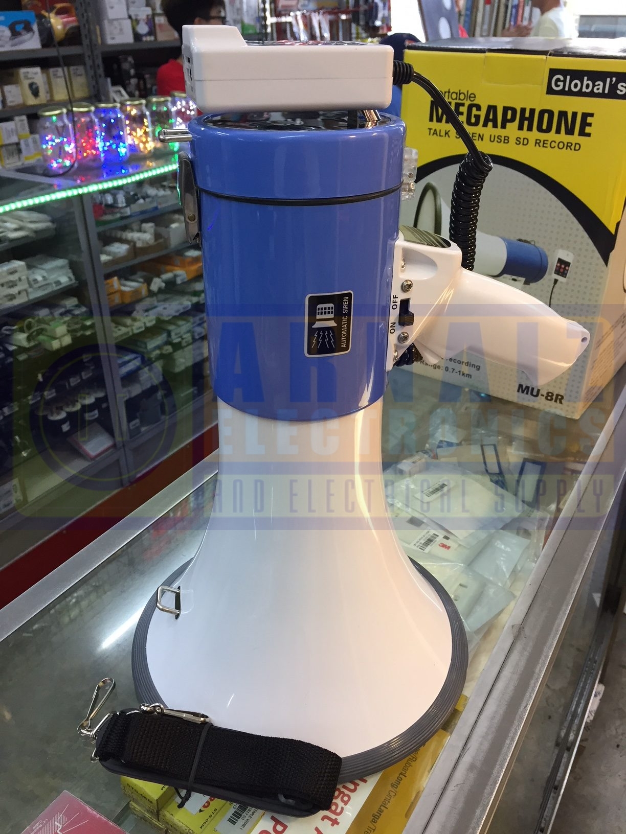 50w Rechargeable Portable Megaphone - Arnaiz Electronics And Electrical 