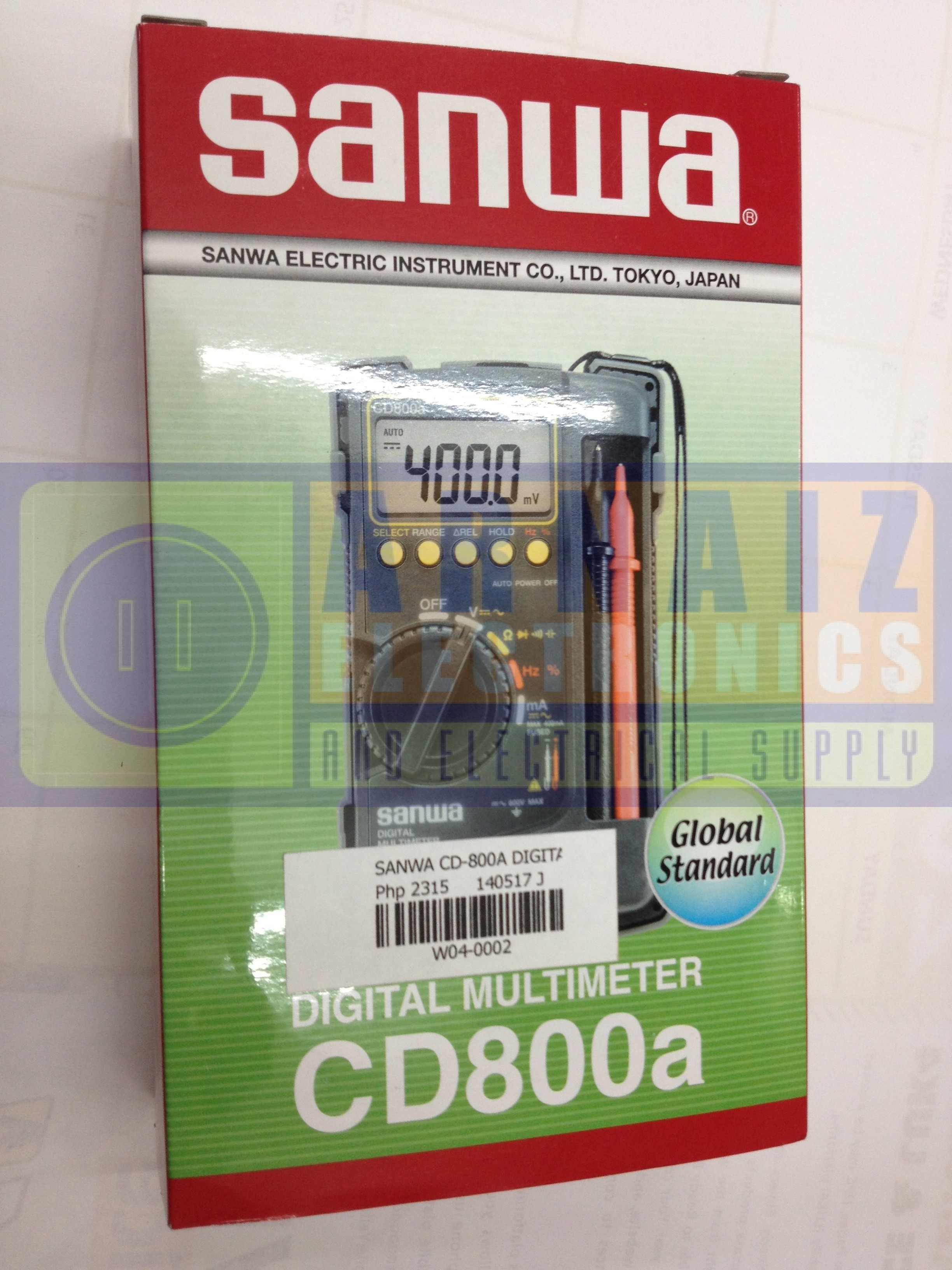 Sanwa Digital Multi meter CD-800A multi tester CD800 - Arnaiz ...